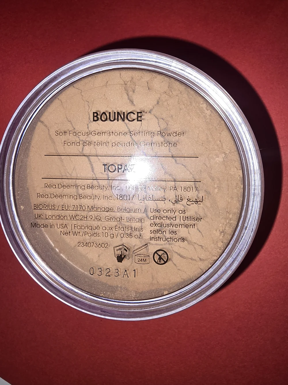 beautyblender Bounce Powder -  Color Topaz